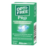 капли Opti-free PRO (10 мл) капли Opti-free PRO (10 мл)